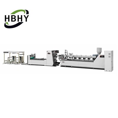 Máquina automática de extrusión de láminas de alta precisión